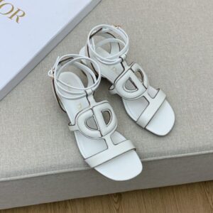 Christian Dior D Club Sandal 1.7 Inches White For Women CD PR-466573