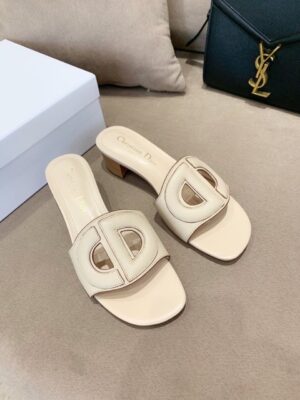 Christian Dior D Club Slide Beige For Women CD PR-657843