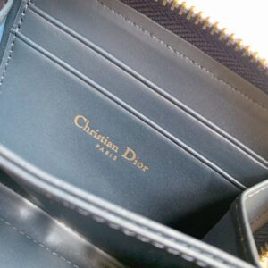 Christian Dior Detachable Card Holder Beige 4.3in/11cm CD