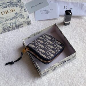 Christian Dior Detachable Card Holder Beige 4.3in/11cm CD