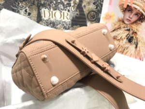 Christian Dior Smal Lady Dior My ABCDIOR Bag Brown For Women 8in/20cm CD