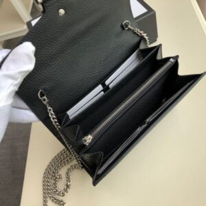 Gucci Dionysus Mini Chain Bag Black Metal-Free Tanned For Women 8in/20cm GG 401231 CAOGN 817669