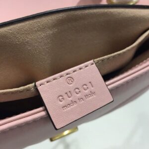 Gucci GG Marmont Matelassé Mini Bag Dusty Pink Matelassé Chevron For Women 8.5in/22cm GG 44674412