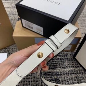 Gucci Horsebit 1955 Shoulder Bag White For Women 9.8in/25cm GG 1DB0G 902243