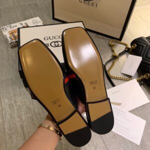 Gucci Peyton Slipper Black For Women GG PR-193453