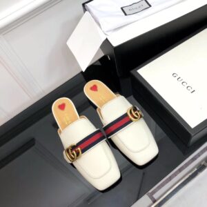 Gucci Peyton Slippers White For Women GG 423694 DKHC0 9061 PR-967035