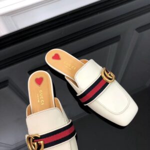 Gucci Peyton Slippers White For Women GG 423694 DKHC0 9061 PR-967035