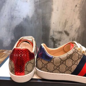 Gucci Women’s Ace GG Supreme Sneaker Brown For Women GG 499410 96G50 9768 PR-941552