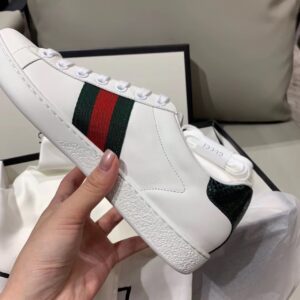 Gucci Women’s Ace Sneaker With Bee White For Women GG 431942 02JP0 9064 PR-608080