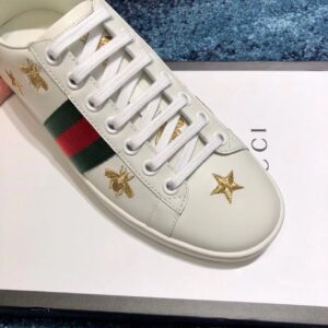 Gucci Women’s Ace Sneaker With Bees And Stars White For Women GG PR-590951