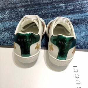 Gucci Women’s Ace Sneaker With Bees And Stars White For Women GG PR-590951