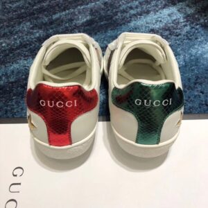 Gucci Women’s Ace Sneaker With Stars White For Women GG  PR-319323