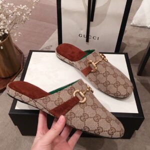 Gucci Women’s Jumbo GG Princetown Slipper Brown For Women 475094 UKO60 2588 PR-890020