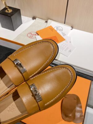 Hermes Destin Loafer Brown For Women, Women’s Shoes H212114Z PR-830044