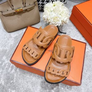 Hermes Extra Sandal Brown For Women, Women’s Shoes H221146Z A3355 PR-761295