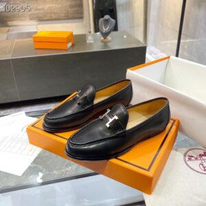 Hermes Loafer Black For Women, Women’s Shoes PR-353753