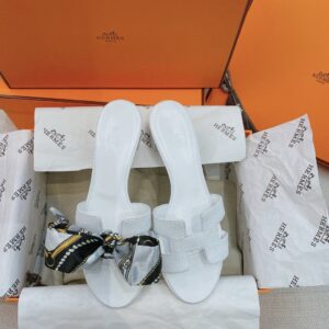 Hermes Oasis Sandal White For Women, Women’s Shoes H151215Z PR-771096