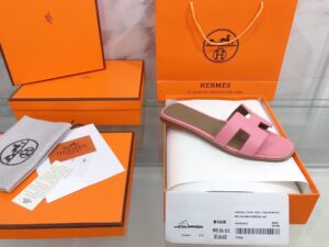 Hermes Oran Sandal Pink For Women, Women’s Shoes H021056Z PR-288107