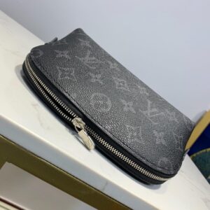 Louis Vuitton Cosmetic Pouch PM Monogram Eclipse Canvas For Women, Women’s Bags 7.5in/19cm LV