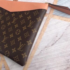 Louis Vuitton Daily Pouch Bag Monogram Canvas Light Pink For Women 11.6in/29.5cm LV M62942