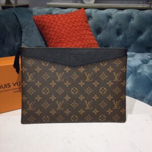 Louis Vuitton Daily Pouch Monogram Canvas For Women, Women’s Wallet 11.6in/29.5cm LV M62048