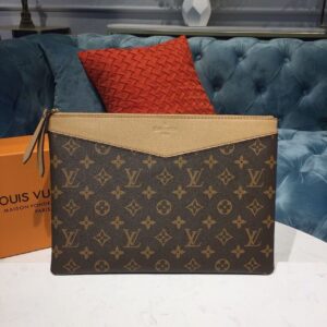 Louis Vuitton Daily Pouch Monogram Canvas Spring/Summer Collection Sesame For Women, Women’s Wallet 30cm LV M64591