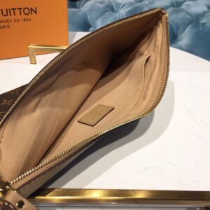 Louis Vuitton Daily Pouch Monogram Canvas Spring/Summer Collection Sesame For Women, Women’s Wallet 30cm LV M64591