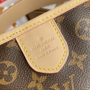 Louis Vuitton Delightful PM Monogram Canvas Natural For Women, Women’s Handbags, Shoulder Bags 33cm LV M40352