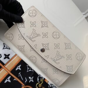 Louis Vuitton Iris Wallet Monogram Canvas Greige For Women, Women’s Wallet 19cm LV M60144