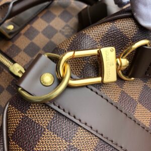 Louis Vuitton Keepall Bandouliere 55 Damier Azur Canvas For Women, Women’s Handbags, Travel Bags 21.7in/55cm LV N41429