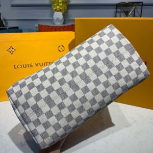 Louis Vuitton Lena MM Damier Azur Canvas For Women, Shoulder Bags 13in/33cm LV N44040