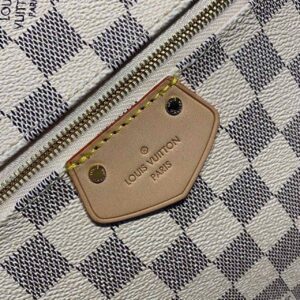 Louis Vuitton Lena MM Damier Azur Canvas For Women, Shoulder Bags 13in/33cm LV N44040