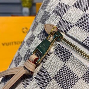 Louis Vuitton Lena MM Damier Azur Canvas For Women, Shoulder Bags 13in/33cm LV N44040