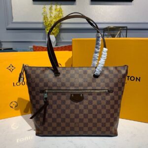 Louis Vuitton Lena MM Damier Ebene Canvas For Women, Women’s Handbag, Shoulder Bags 13in/33cm LV N41013