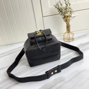 Louis Vuitton Lockme Bucket Black For Women, Women’s Handbags, Shoulder And Crossbody Bags 9.1in/23cm LV M57687