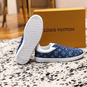 Louis Vuitton Luxembourg Sneaker Monogram Canvas Blue For Women LV PR-950769