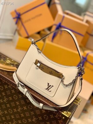 Louis Vuitton Marelle Epi White For Women, Shoulder And Crossbody Bags 9.8in/25cm LV M80688