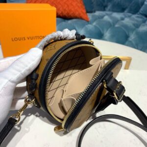 Louis Vuitton Mini Boite Chapeau Monogram Reverse Canvas For Women, Chain And Strap Wallet, Shoulder And Crossbody Wallet 5.1in/13cm LV M68276