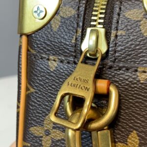 Louis Vuitton Mini Looping Flap Shoulder Bag Monogram For Women 9.4in/24cm Brown LV M51147