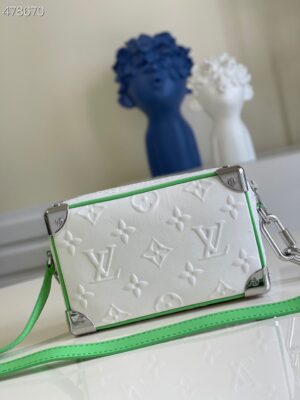 Louis Vuitton Mini Soft Trunk White For Women, Women’s Bags, Shoulder And Crossbody Bags 7.1in/18cm LV