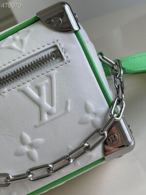 Louis Vuitton Mini Soft Trunk White For Women, Women’s Bags, Shoulder And Crossbody Bags 7.1in/18cm LV