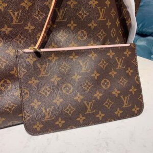 Louis Vuitton NeoNoe MM Bucket Bag Monogram Canvas Coquelicot Red For Women, Shoulder And Crossbody Bags 10.2in/26cm LV M44021