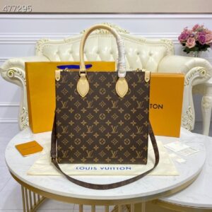 Louis Vuitton Sac Plat PM Monogram Canvas For Women, Shoulder And Crossbody Bags 11.8in/30cm LV M45848