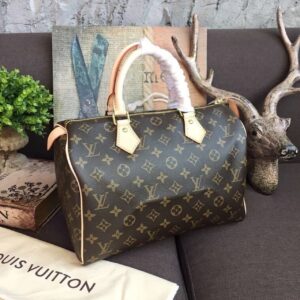 Louis Vuitton Speedy 30 Monogram Canvas For Women, 11.8in/30cm LV M41108