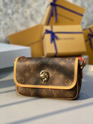 Louis Vuitton Tikal PM Monogram Canvas For Women, Women’s Handbags, Shoulder Bags 23cm LV M40078