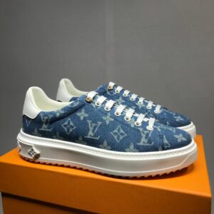 Louis Vuitton Time Out Sneaker Blue For Women LV PR-351231