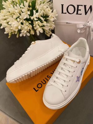 Louis Vuitton Time Out Sneaker White For Women LV PR-600844