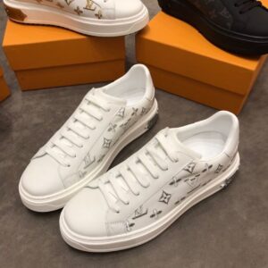 Louis Vuitton Time Out Sneaker WhiteSilver For Women LV PR-843547