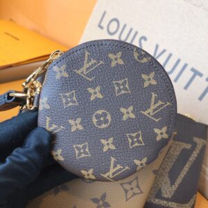 Louis Vuitton Trio Pouch Monogram Giant, Monogram Reverse And Monogram Mini Canvas For Women, Women’s Wallet 7.7in/19.5cm LV M68756