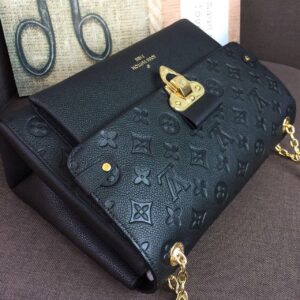 Louis Vuitton Vavin MM Monogram Empreinte Black For Women,  Shoulder And Crossbody Bags 9.8in/25cm LV M44150